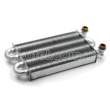 Теплообменник первичный для газового котла Hermann Thesi 24 kw, Tiberis Atlas. Art. H015005000 (15005000)