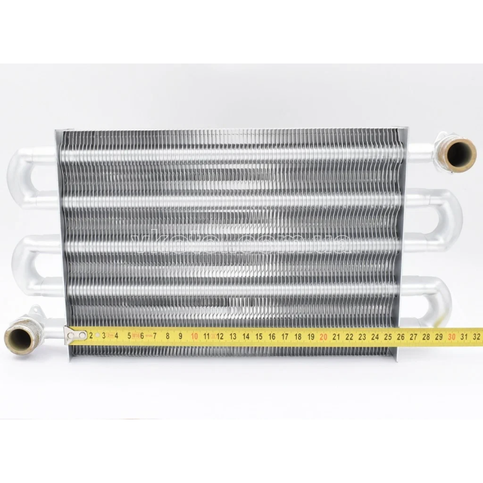 Теплообменник первичный для газового котла Viessmann Vitopend 100 WH1D, WH1B, 82 ламели, 24 kw. 7825510