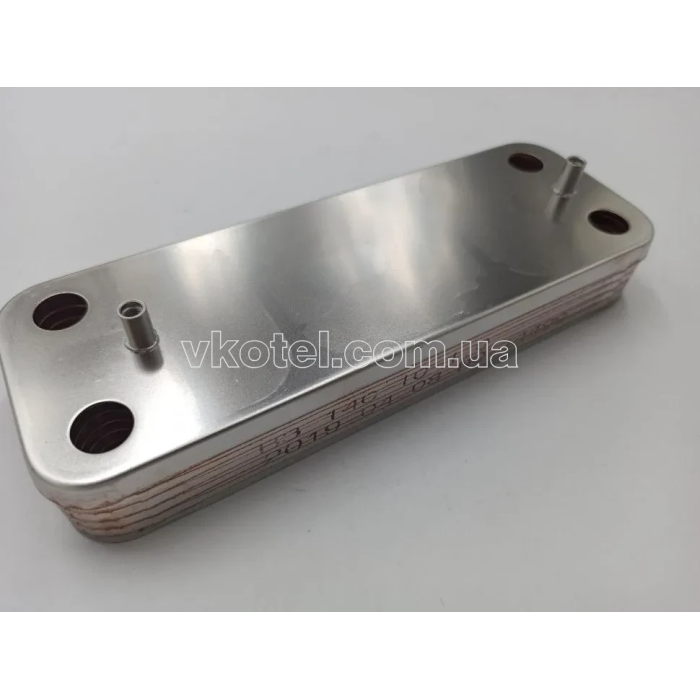 Теплообменник ГВС вторичный пластинчатый Westen/Baxi Pulsar d 24F  10 пластин Art. 5686660 ( old. 5653650)