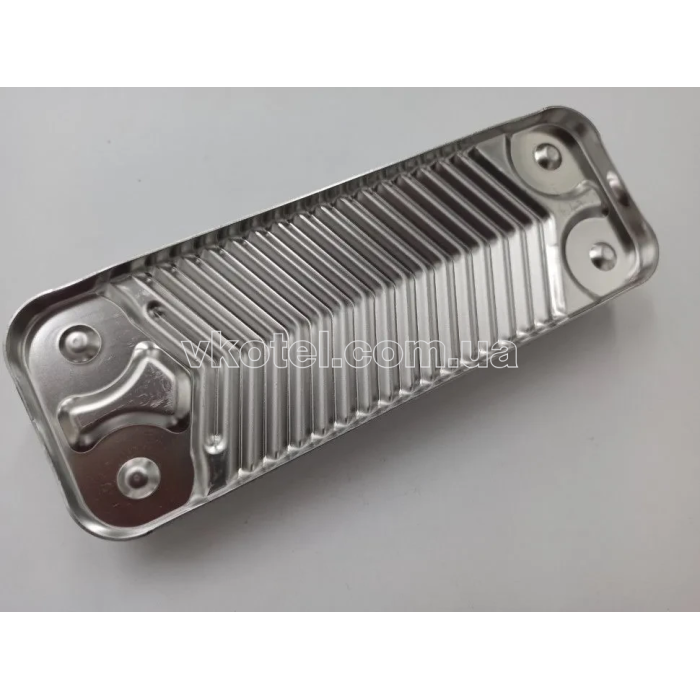 Теплообменник ГВС вторичный пластинчатый Westen/Baxi Pulsar d 24F  10 пластин Art. 5686660 ( old. 5653650)