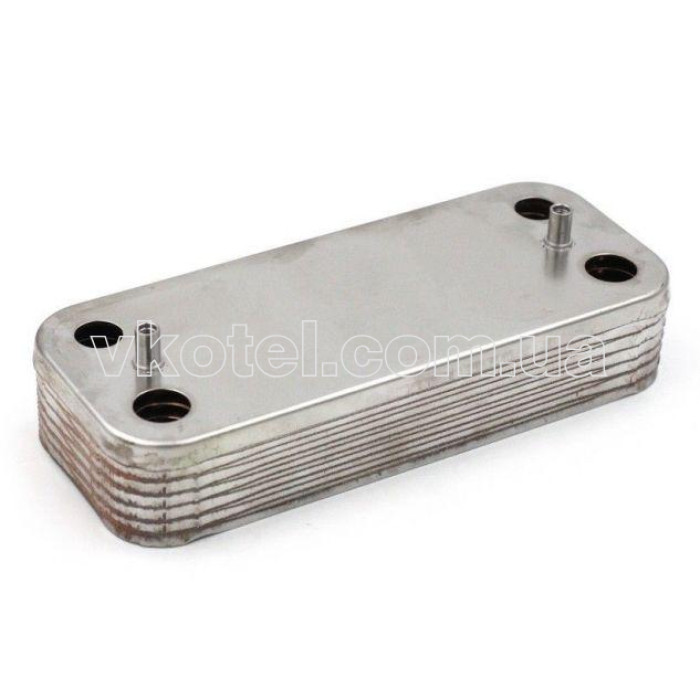 Вторинний теплообмінник Ariston Class, Genus. BS (10 пластин).Art. 65104333, 65104263, 65104451