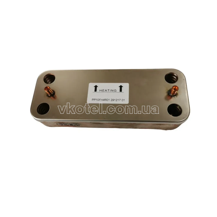 Теплообмінник ГВП Ferroli Divatech C24F\ C-F 24D 10 пл. 39842130, 37405870