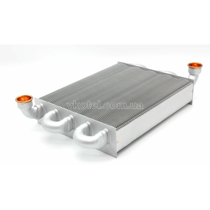 Теплообменник монотермический первичный для котла Chaffoteaux 20 / 24 / 25 FF (c 2008 года) 65106297, 65104246