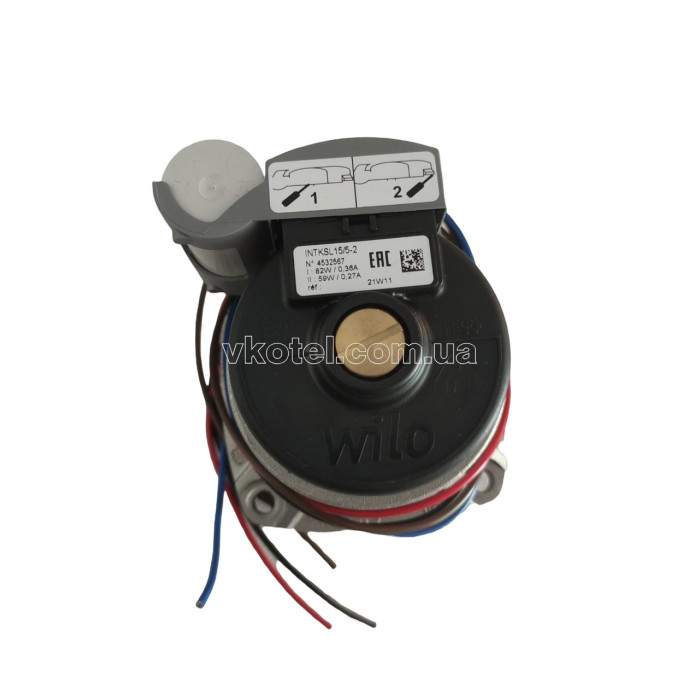 Насос циркуляционный для котла Ariston Clas, Genus 65104227, 65104319 (голова 2 скорости))