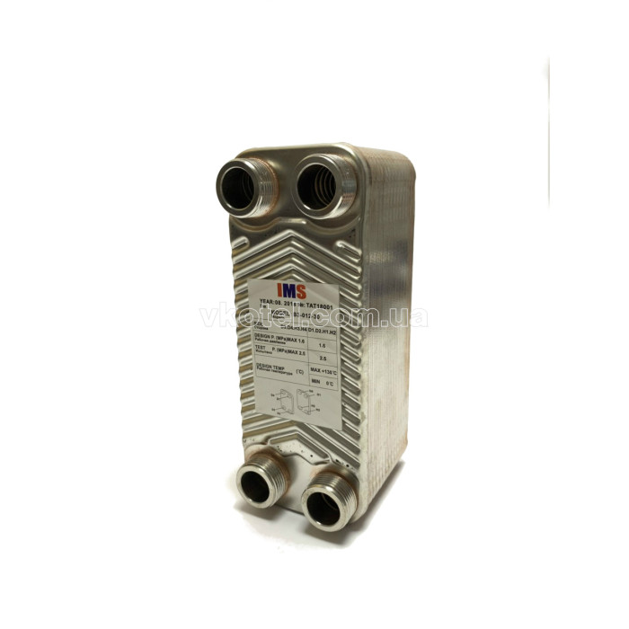 Пластинчастий теплообмінник IMS В3-012-ZB-30 3/4 (30-50кВт)
