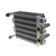 Теплообменник битермический для газового котла Ferroli Domiproject Slim F18 90263110