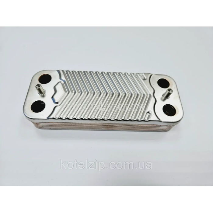 Теплообменник ГВС вторичный пластинчатый 12 пл. Junkers/Bosh Euroline ZW23AE/ZW23KE. Art. 8705406264