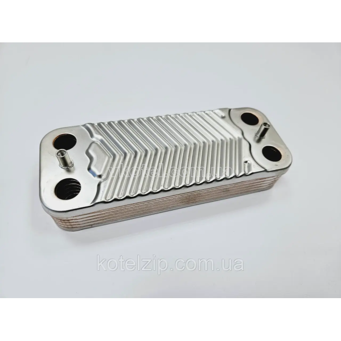 Теплообменник ГВС вторичный пластинчатый 12 пл. Junkers/Bosh Euroline ZW23AE/ZW23KE. Art. 8705406264