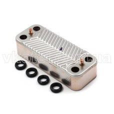 Теплообменник ГВС вторичный пластинчатый 18 пластин Victrix Superior 3.022784