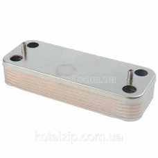 Теплообменник ГВС вторичный пластинчатый Biasi Nova Parva M 90, Delta, Inovia, Rinnova. 12 пл BI1181122