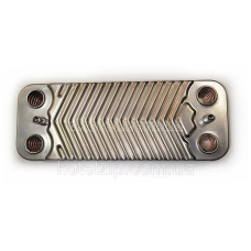 Теплообмінник ГВП вторинний 12 пластин Ferroli Divatech F24B, Fertech F24B 902610480