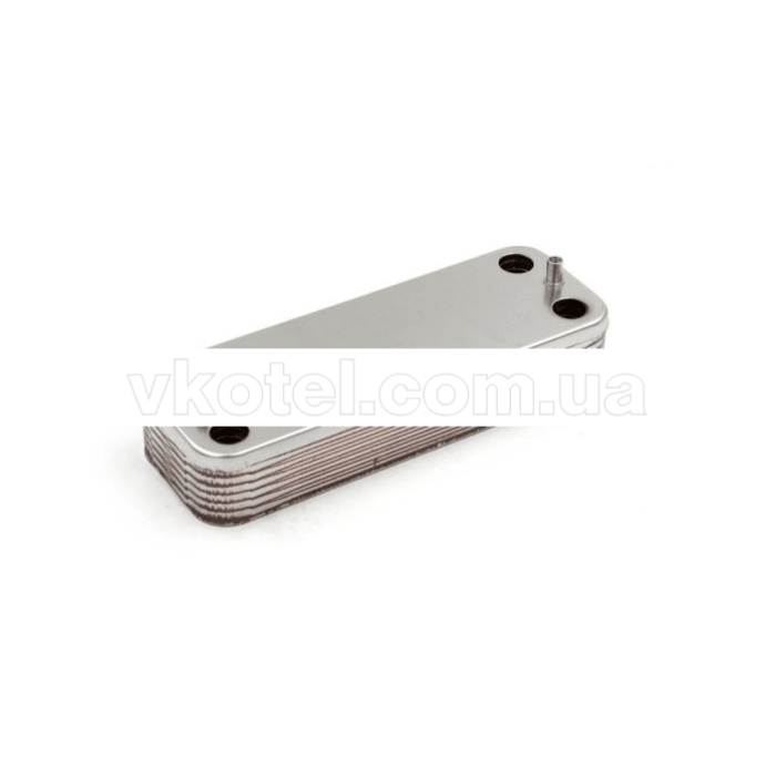 Теплообмінник ГВП 14 пластин Chaffoteaux Nectra, Ганна 61011164, Zilmet 17B2071410