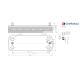 Теплообмінник ГВП 14 пластин Chaffoteaux Nectra, Ганна 61011164, Zilmet 17B2071410
