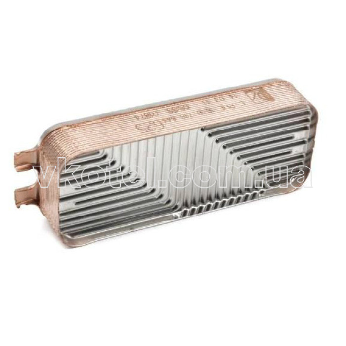 Теплообменник ГВС вторичный пластинчатый Junkers Bosch ZWC24/28-1. ART. 8716771039, 8716771987