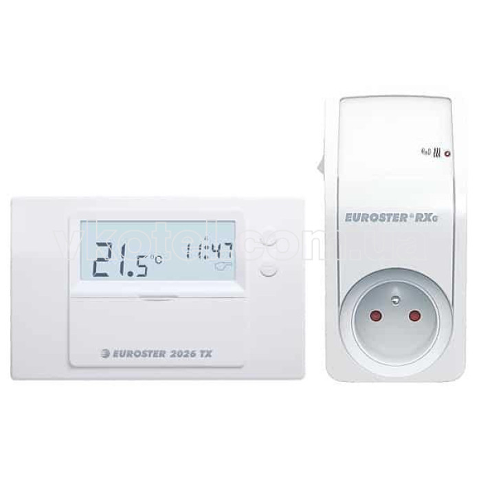 Euroster 2026 TXRXG бездротовий тижневий терморегулятор