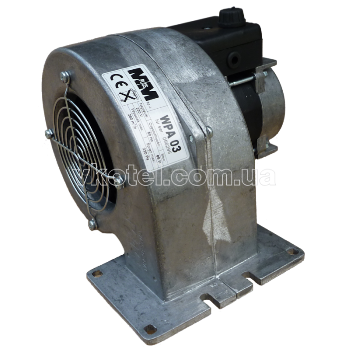 Вентилятор для котла з регулятором швидкості WPA 03 MplusM (до 50 Квт)