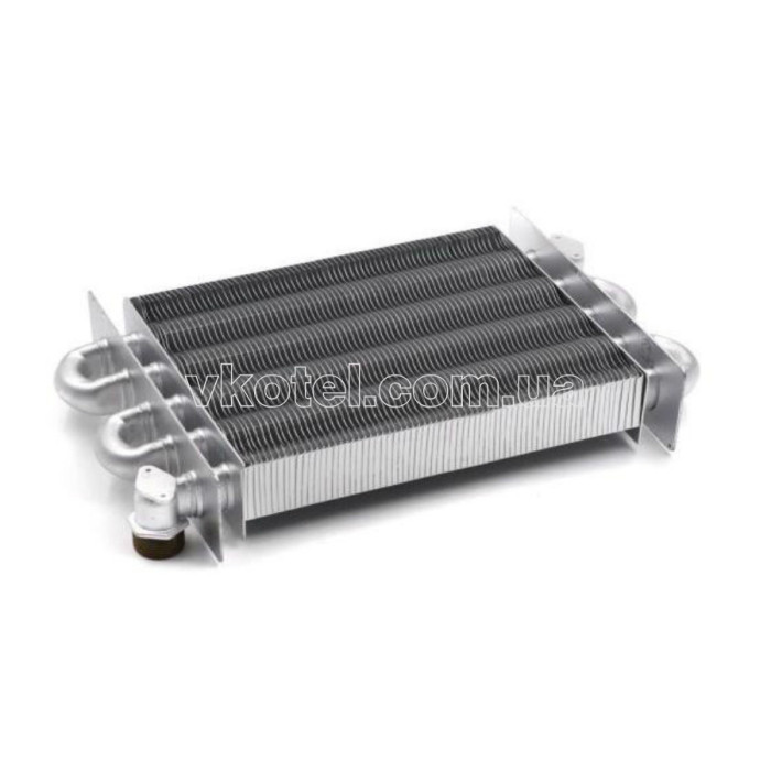 Теплообменник первичный для газового котла Zoom Expert-Master, Teplowest Optima+, Rens, Electrolux AA10070007