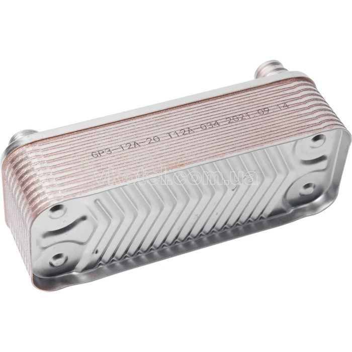 Теплообмінник ГВП 20 пластин Vaillant MAX Pro-Plus 32 кВт, 36 кВт VUW /2, R1, R3, 065153