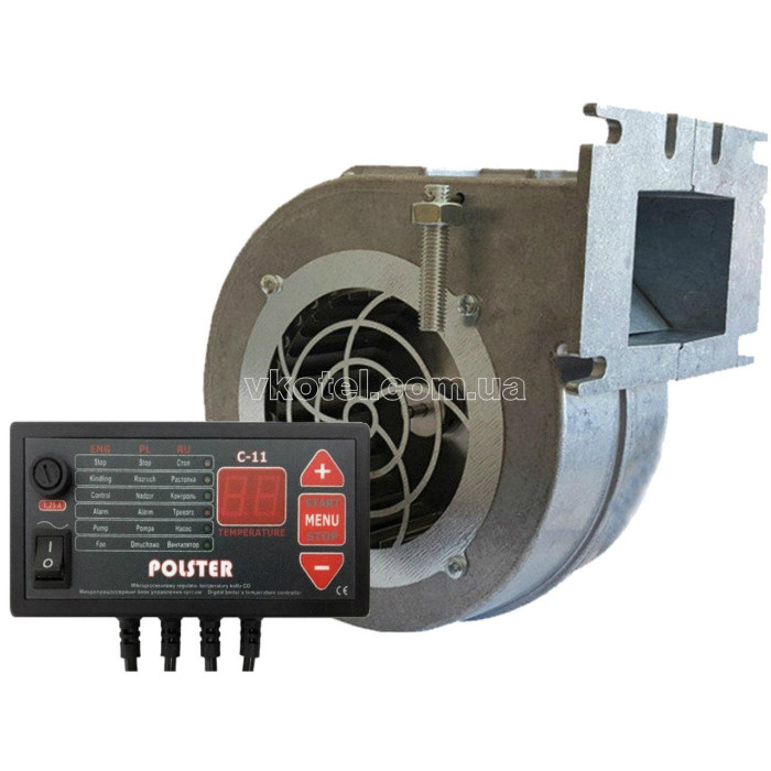 Автоматика для твердотопливного котла, вентиляторы для котла, дымососы