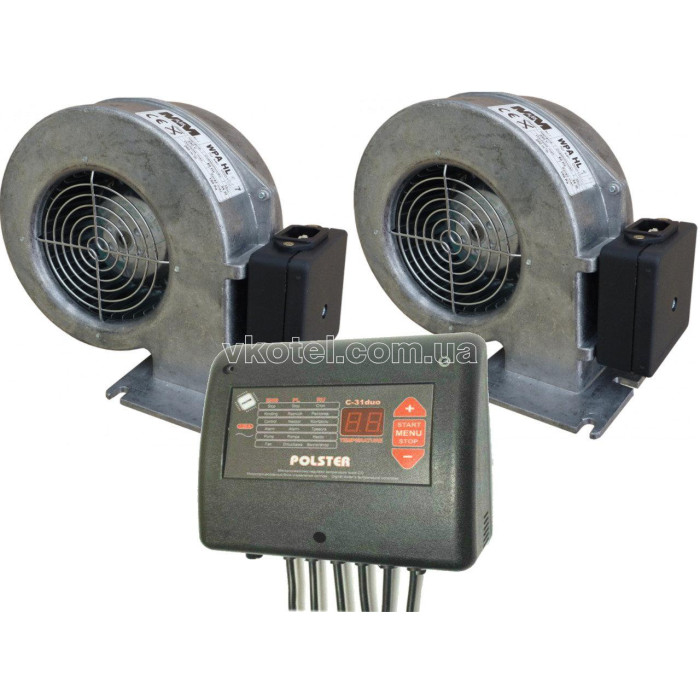 Автоматика для твердотопливного котла, вентиляторы для котла, дымососы