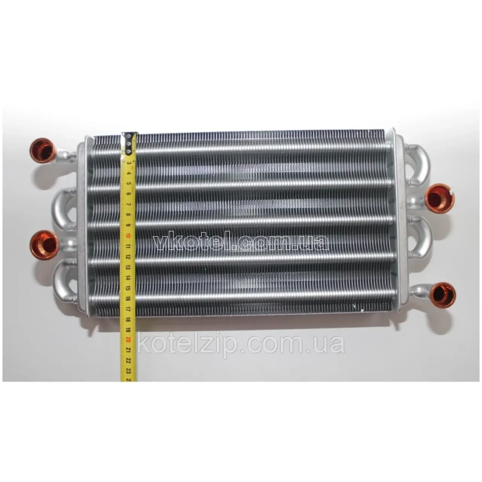 Теплообмінник для котла Ferroli Domiproject C32D, Domina C28 N 39842540, 37405901, 39842570