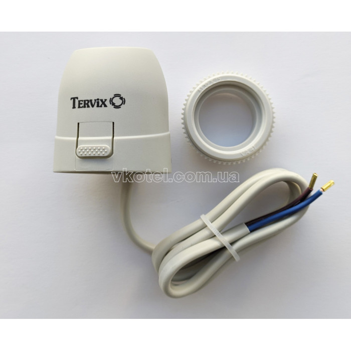 Термопривод Tervix Pro Line Egg, н/з, внутр. M30 x 1,5, 230 В АС, нормально закрытый