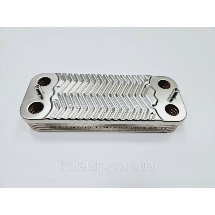 Вторинний теплообмінник (10 пластинчастий) газового котла Airfel Digifix Duo 7021820018, H3101081334010