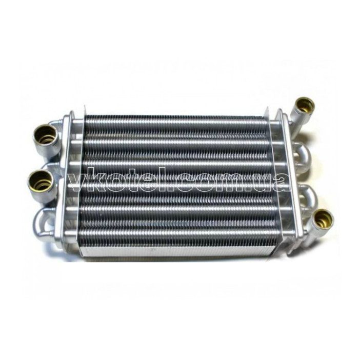 Теплообменник для котла Rocterm Emerald B24, Ruby B24 (длина 230 мм)  L44623