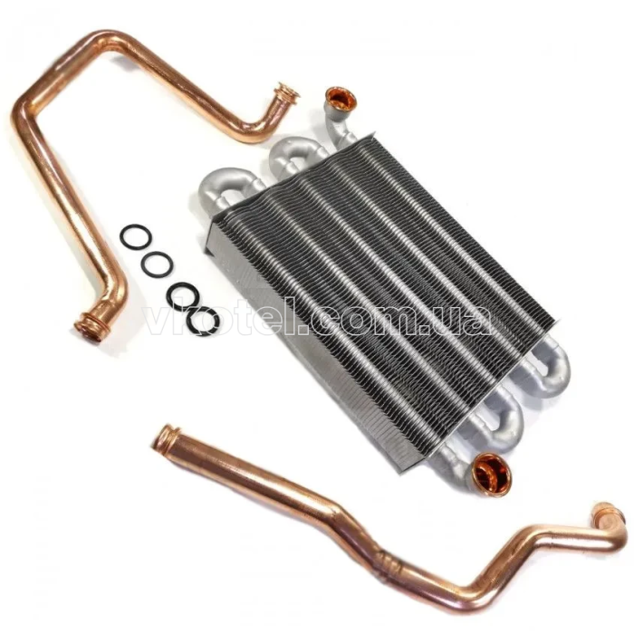 Теплообменник для газового котла с трубками Ariston BS II, Egis Plus, Matis 24 кВт 65113396