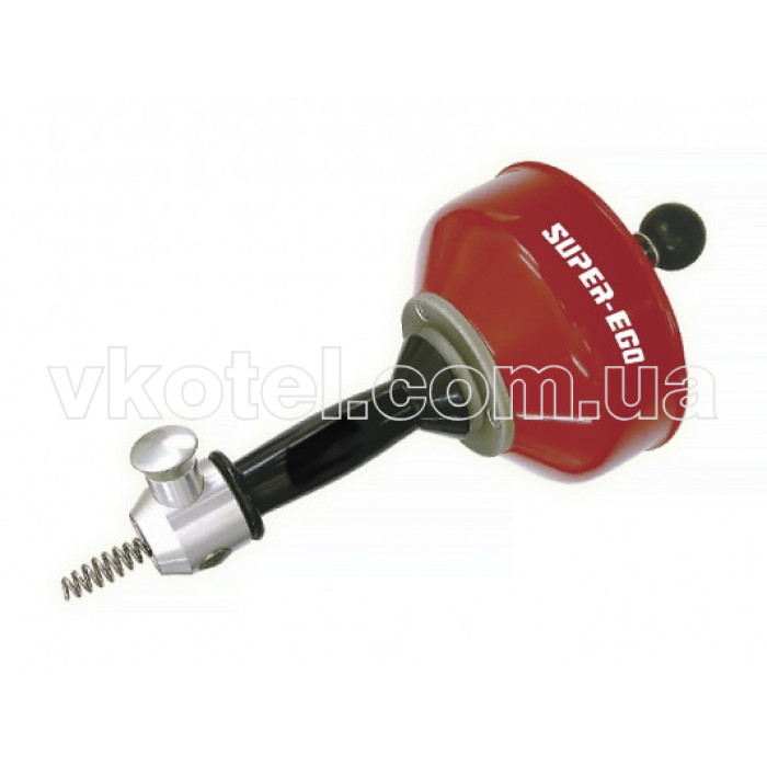 Пристрій для прочищення труб вручну або за допомогою дриля SUPER-EGO 8мм - 7.6 м