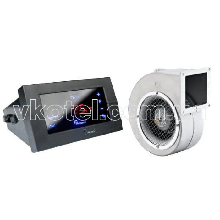 Автоматика для котла Kg Elektronik CS-19+ nws 100 для твердотопливного котла