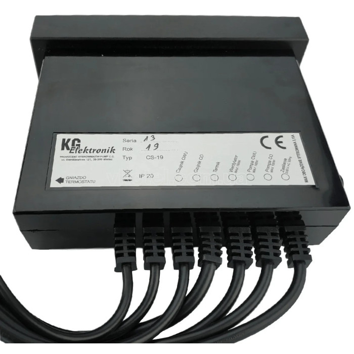Автоматика для котла Kg Elektronik CS-19+ nws 100 для твердотопливного котла