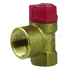 42390 MS Запобіжний клапан для опалювальних систем, 3 бар, Rp1/2" х Rp3/4"