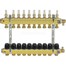 9052000 Колектор латуний на 10 контурів