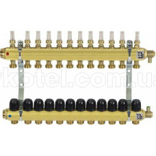 9052200 Колектор латуний на 12 контурів
