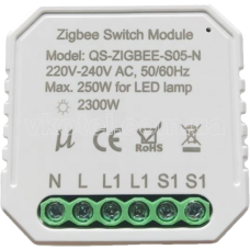 432121 Розумний вимикач Tervix Pro Line ZigBee Switch (1 клавіша / розетка)