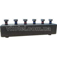 77316 колектор котла до насосних груп KSV 125-4HW 70 кВт на 4 контури з гідравлічним розділювачем