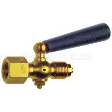 63012 Запірний кран до манометра внутр.3/8" х зовн.3/8"